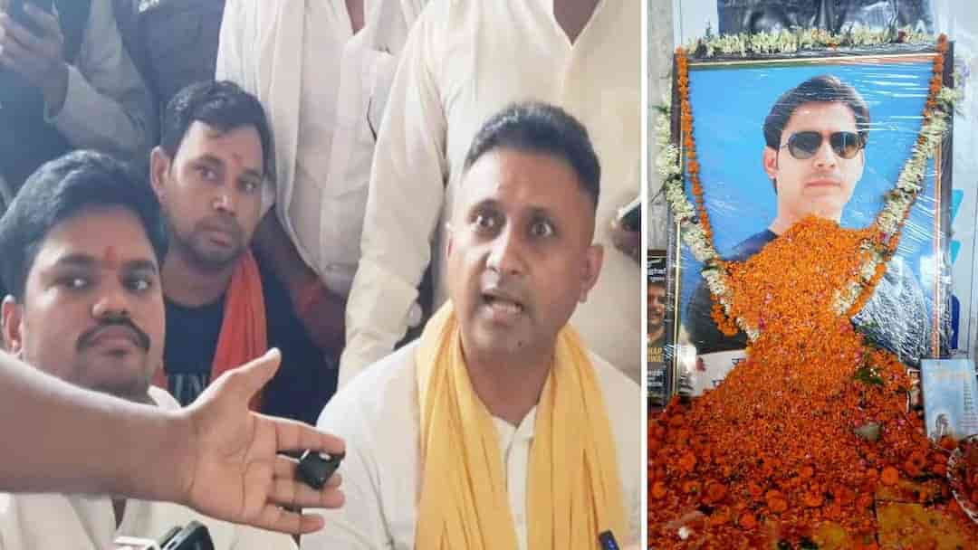 भरत तिवारी एनकाउंटर: बक्सर MLA आनंद मिश्रा के सामने ही भड़के लोग, तीखी बहस के बाद बिलौटी गांव में भारी तनाव