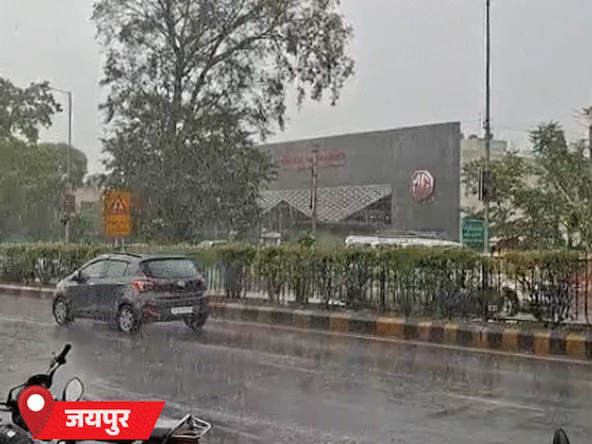 राजस्थान में मॉनसून की दस्तक: पूर्वी जिलों में शुरू हुई हलचल, अगले 5-7 दिनों तक होगी मूसलाधार बारिश