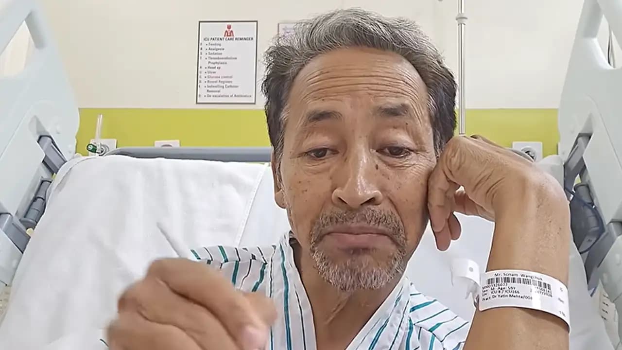 अस्पताल नहीं, उत्तर कोरिया की जेल थी वो; 26 दिन की भूख हड़ताल के बाद सोनम वांगचुक का बड़ा हमला