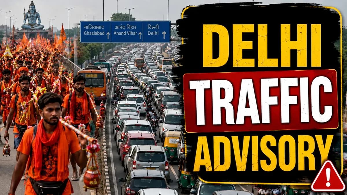 दिल्ली में घर से निकलने से पहले पढ़ लें ट्रैफिक पुलिस की नई एडवाइजरी, भूलकर भी न जाएं इन रास्तों पर