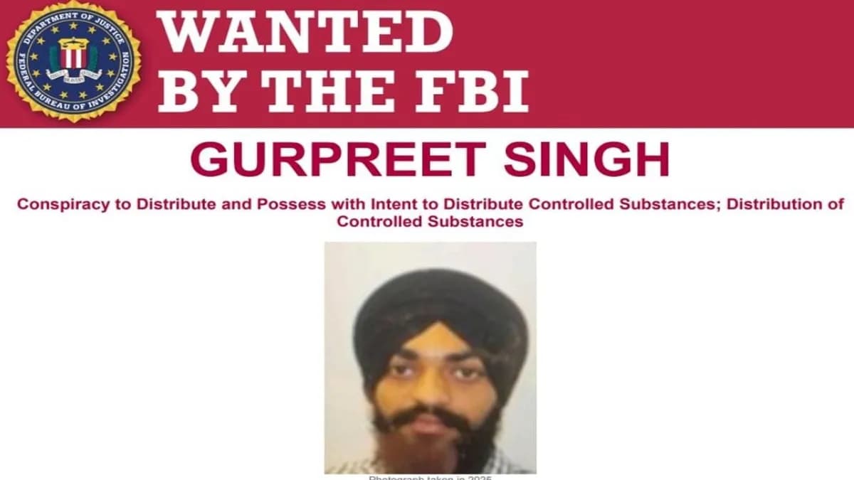 FBI का सबसे बड़ा एक्शन! अमेरिका की 'Most Wanted' लिस्ट में शामिल हुआ पंजाब का ये गैंगस्टर