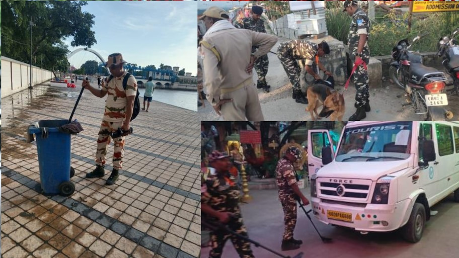 हरिद्वार में हाई अलर्ट: कांवड़ मेले की सुरक्षा में जुटे अर्द्धसैनिक बल, हरकी पैड़ी पर BDS का सघन चेकिंग अभियान