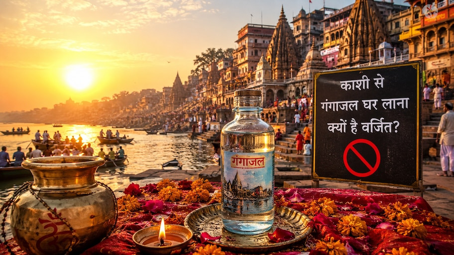 काशी से गंगाजल सीधे घर लाना क्यों माना जाता है वर्जित? जानिए इसके पीछे की पौराणिक वजह और धार्मिक मान्यताएं