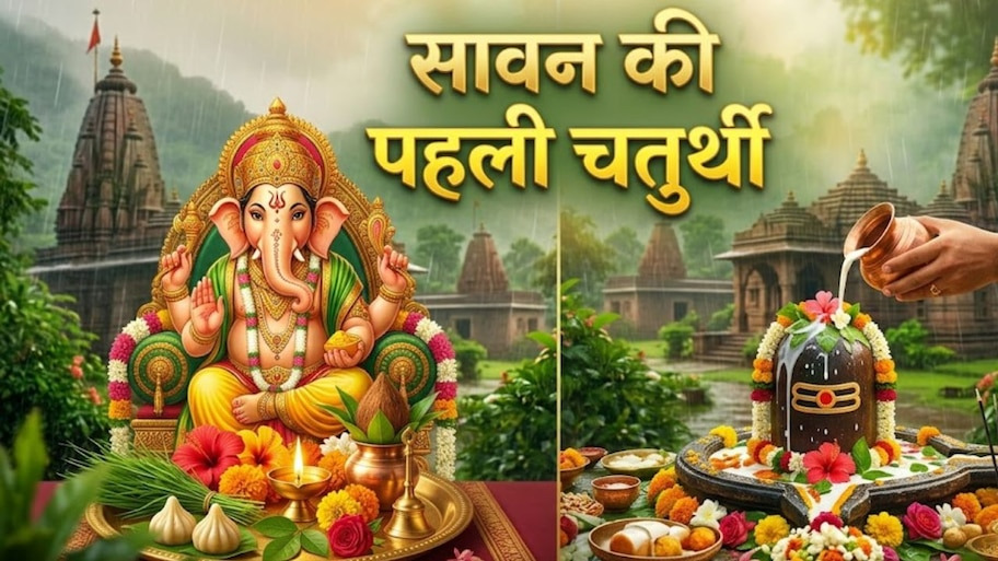 सावन की पहली चतुर्थी: भगवान शिव और गणेश जी की इस विशेष विधि से करें पूजा, दूर होंगे सभी संकट