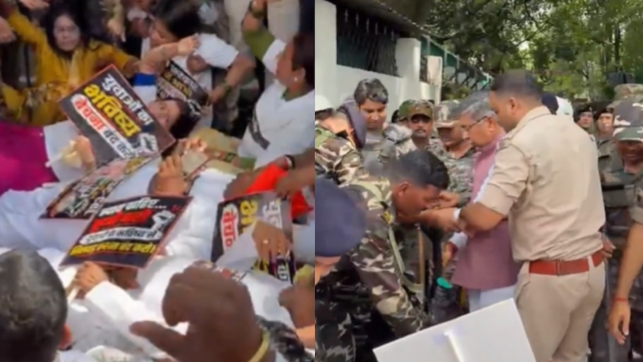 रांची में छावनी में बदला शहर: विधानसभा घेराव करने निकले छात्र, बाबूलाल मरांडी समेत कई बीजेपी नेता हिरासत में