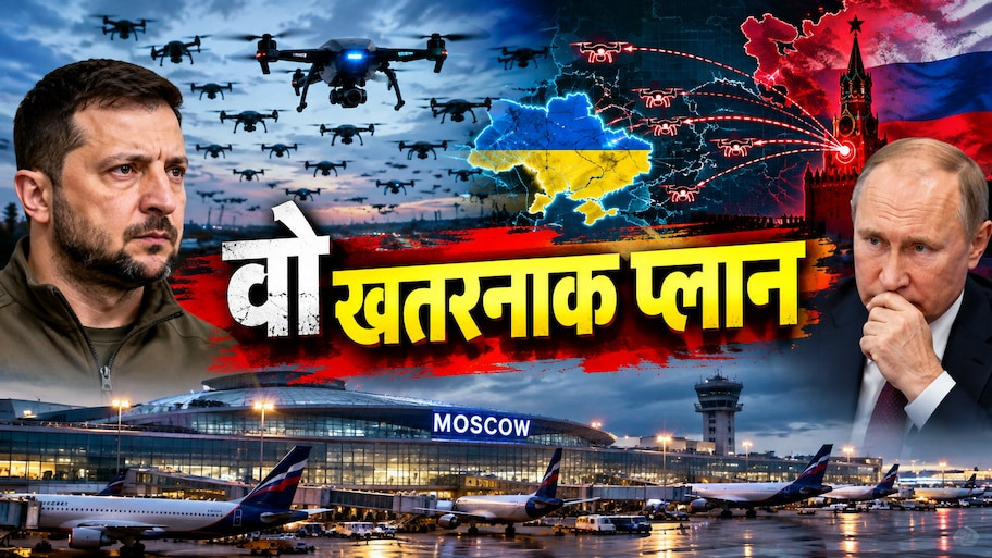मॉस्को को अंधेरे में डुबोने का यूक्रेन का 'सीक्रेट मास्टरप्लान' नाकाम? 1,000 AI ड्रोन्स की आहट से रूस में मची खलबली