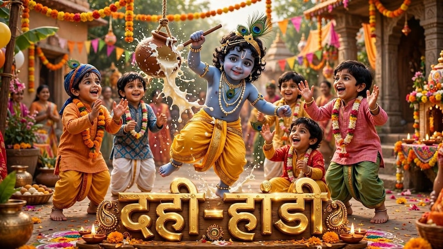 दही-हांडी सिर्फ खेल नहीं, गहरी भक्ति ! मटकी फोड़ने के पीछे छिपा श्रीकृष्ण का गुप्त संदेश समझिए