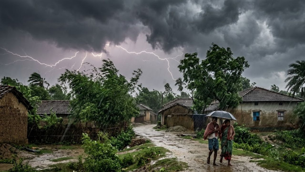 प्रदेश के 19 जिलों में झमाझम बारिश के साथ आंधी-तूफान और वज्रपात का भारी अलर्ट