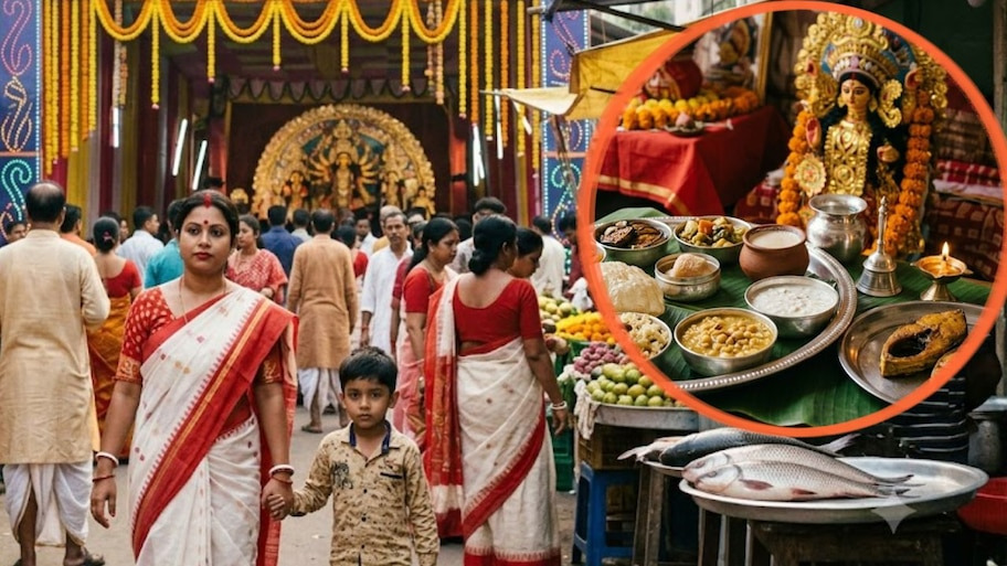 मछली ही नहीं, बंगाल में महाअष्टमी पर मां दुर्गा को लगते हैं ये सारे भोग; खिचड़ी से लुची-पायेश तक लंबी है लिस्ट