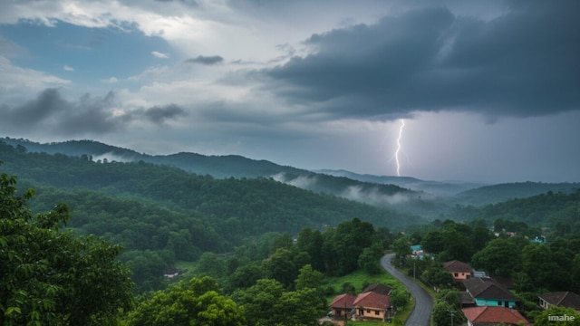 झारखण्ड में मानसून के अंतिम दौर और बदलते मौसम का मिसाल
