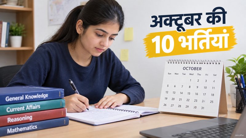 सरकारी नौकरी अक्टूबर 2026: 90,000 पदों पर बंपर भर्ती के लिए आवेदन करने का आखिरी मौका