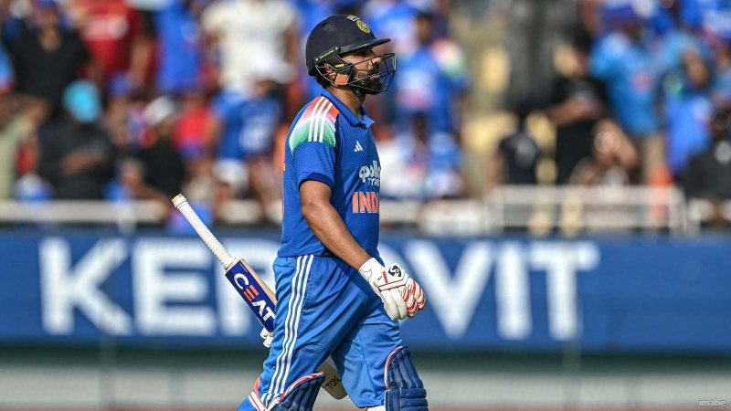 IND vs WI: मुश्किल पिच पर शतक से चूके कप्तान रोहित शर्मा