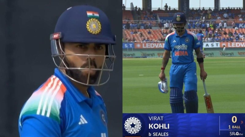 क्रिकेट के मैदान पर विराट कोहली के नाम जुड़ा एक अनचाहा और चौंकाने वाला रिकॉर्ड