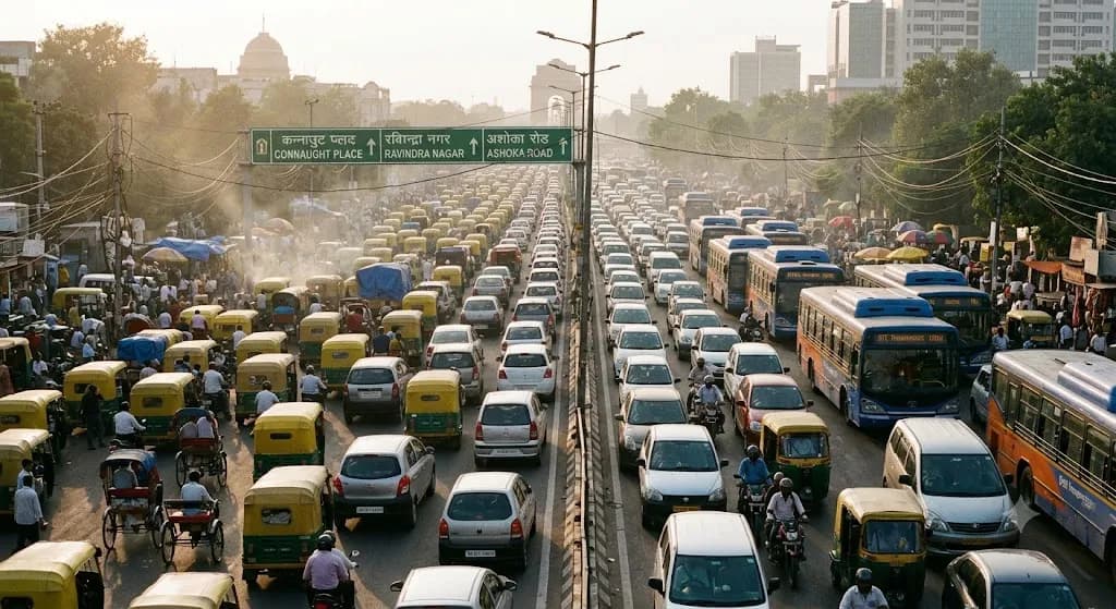 Delhi Traffic Alert: आज घर से निकलने से पहले देख लें ये रूट, कनॉट प्लेस से जंतर-मंतर तक भारी डायवर्जन