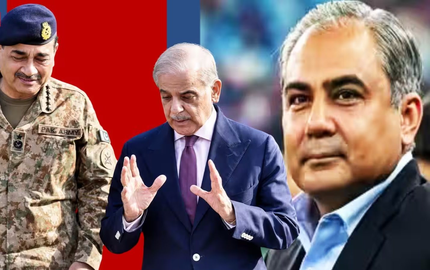 असीम मुनीर बनाम शहबाज की जुबानी जंग और मोहसिन नकवी की कुर्सी पर मंडराता संकट