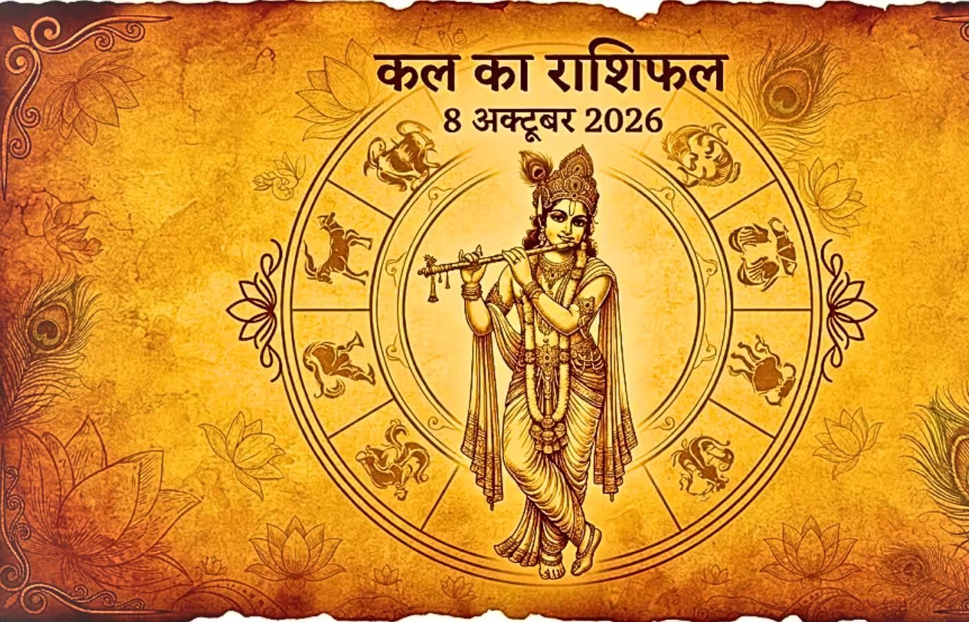 जानिए 8 अक्टूबर 2026 का राशिफल और ग्रहों के शुभ संयोग का सभी राशियों पर प्रभाव