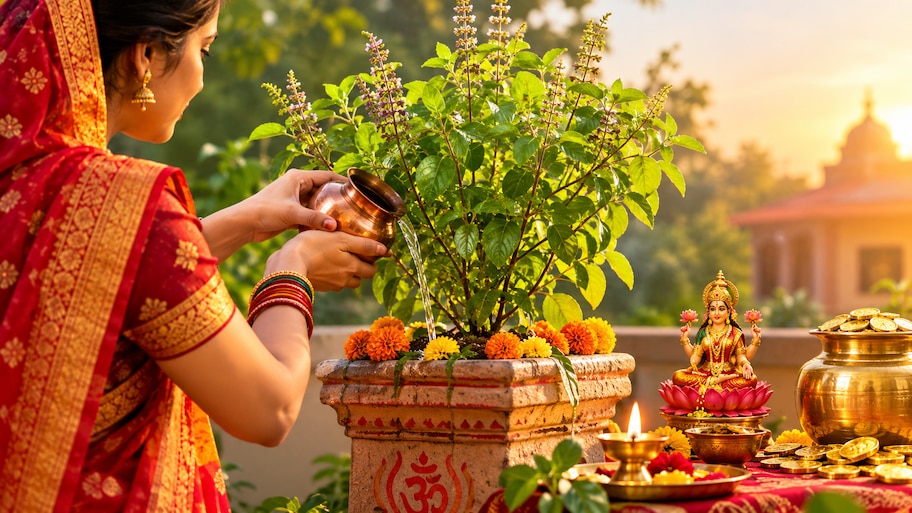 तुलसी में जल चढ़ाते समय बोल दें यह 1 महामंत्र, चमक जाएगी सोई हुई किस्मत और होगी धन की बरसात!