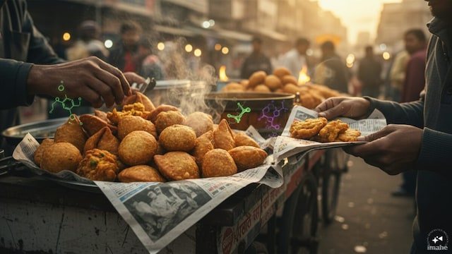 सड़क किनारे मिलने वाले चटपटे स्नैक्स और अखबार के पन्नों का पुराना रिश्ता
