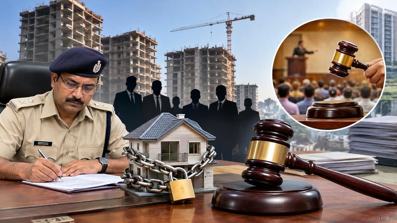 गाजियाबाद में 9 बड़े बिल्डरों की संपत्ति होगी नीलाम