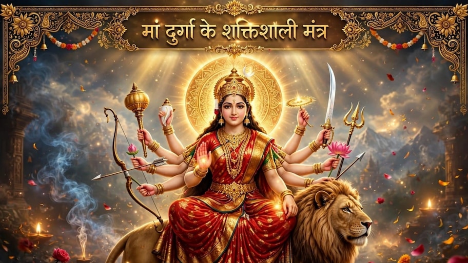 मां दुर्गा के 7 शक्तिशाली मंत्रों के जाप से जीवन का बढ़ता है ऐश्वर्य, तमाम बाधाएं होती हैं कोसों दूर!