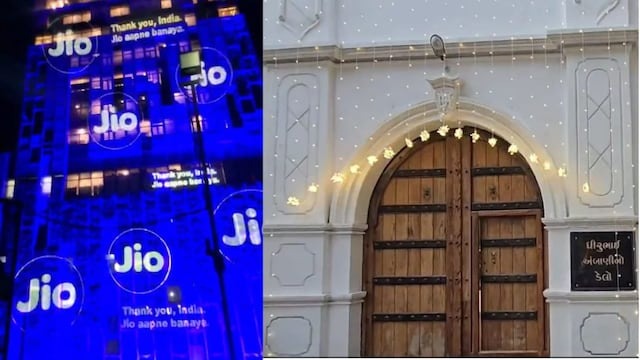 JIO के रंग में जगमगाया एंटीलिया, धीरूभाई अंबानी के गांव से लेकर जामनगर रिफाइनरी तक IPO लिस्टिंग का जश्न